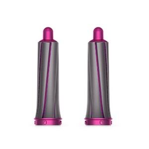 Dyson Airwrap 1.2 inches short barrels setPink and Gray Hair Styling Attachments
